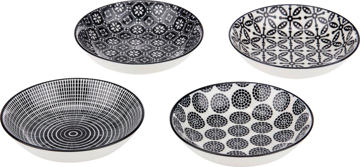 BOL PENTRU SOS SHIVA - alb/negru, Lifestyle, ceramică (9,5/2cm) - Modern Living