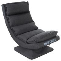 Loungesessel Minecraft ca. 59x83x59 cm Grau - Grau, MODERN, Textil/Metall (59/83/59cm) - Minecraft