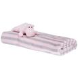 Babydecke Animal Rosa/hellblau - Rosa/Hellblau, Textil (90/75cm) - Mömax modern living