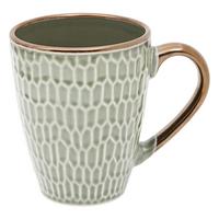 Šalica 350ml Ella - zelena, Moderno, keramika (350ml)