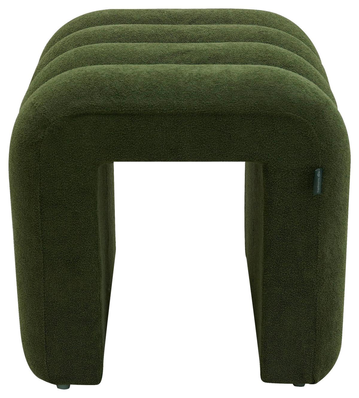Ülőke Deho - zöld, Modern, textil/fa (40/40/38cm)