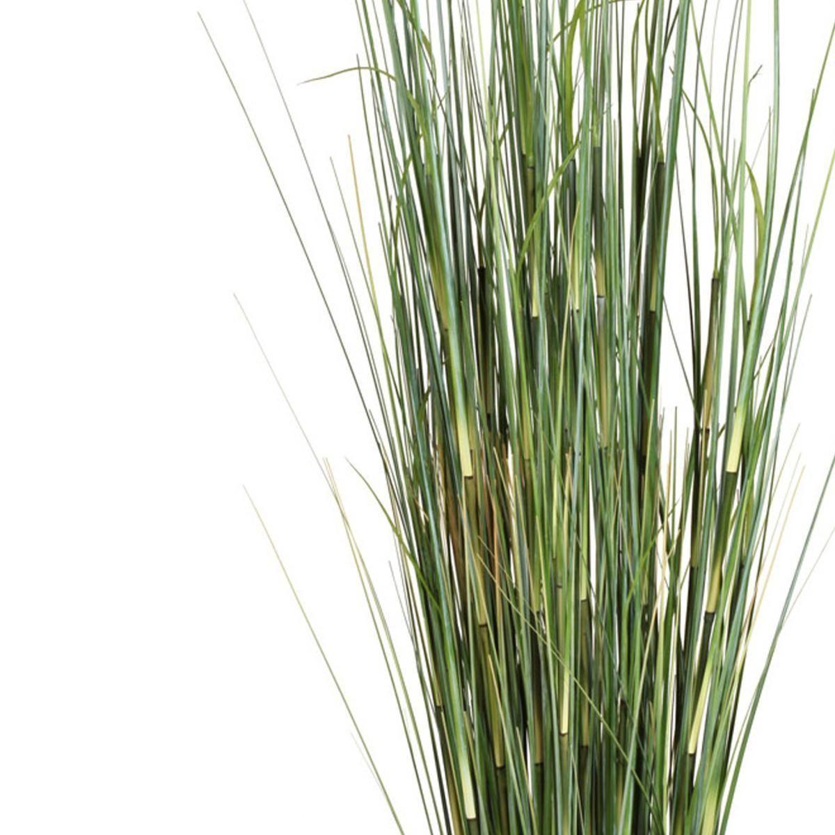 Kunstpflanze Equisetum Gras ca. 155cm - Schwarz/Grün, Basics, Kunststoff (155cm) - P & B