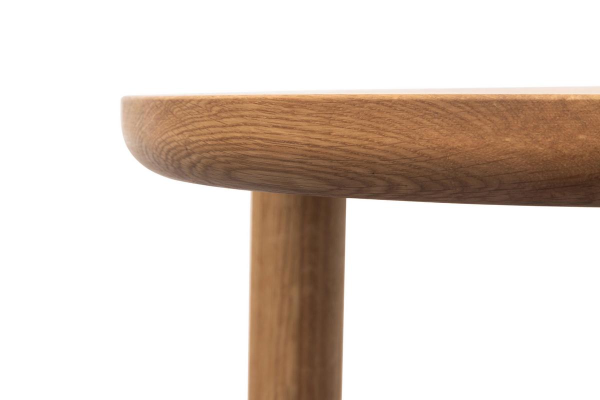 STOLIKI WSUWANE POD SIEBIE BRATYSŁAWA - kolor naturalny, Modern, drewno (60/40/45/35/60/40cm) - MID.YOU