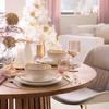 GARDINLÄNGD BIANCA - rosa, Klassisk, textil (140/245cm) - Modern Living