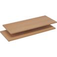 Set Polic Wrw - bukev, les (77/1,5/32,5cm) - Based Set Polic Wrw - bukev, les (77/1,5/32,5cm) - Based