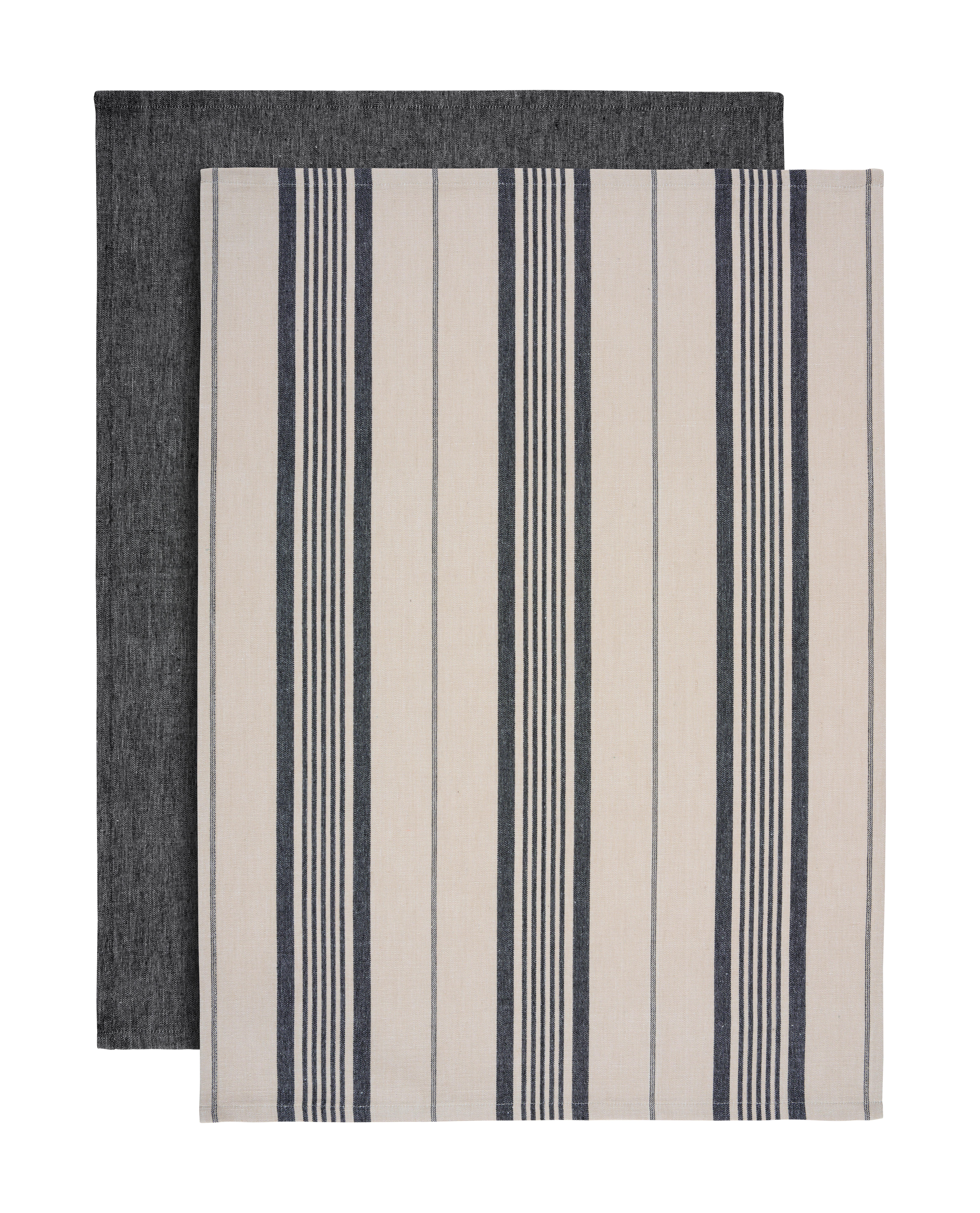 Set Kuhinjskih Krp Henry - Ext - - črna, Moderno, tekstil (50/70cm) - Modern Living