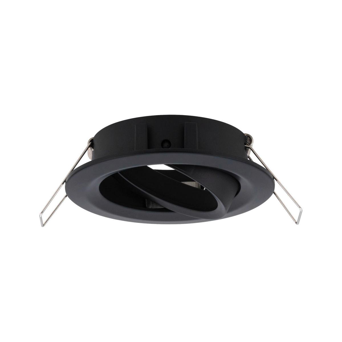 Deckenleuchte Choose! Spot Set max. 10 Watt, 3-teilig - Schwarz/Alufarben, Basics, Metall (8,4cm) - Paulmann