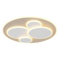 Plafonieră cu LED Monty - alb/nisipiu, plastic/metal (49/55cm)