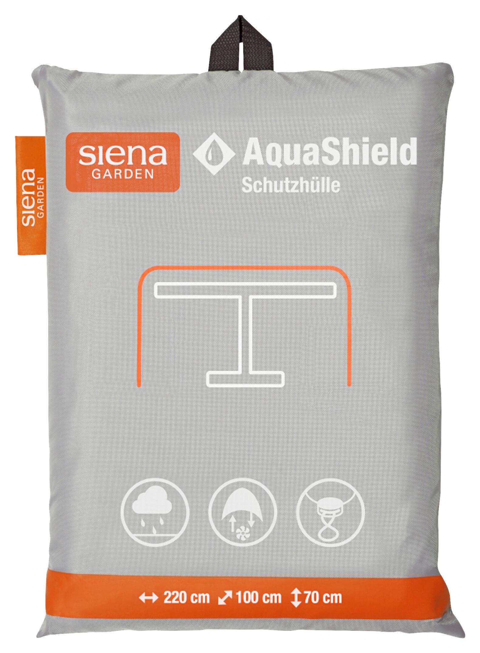 SCHUTZHÜLLE T44667 - Grau, MODERN, Textil (220/70/100cm) - Siena Garden