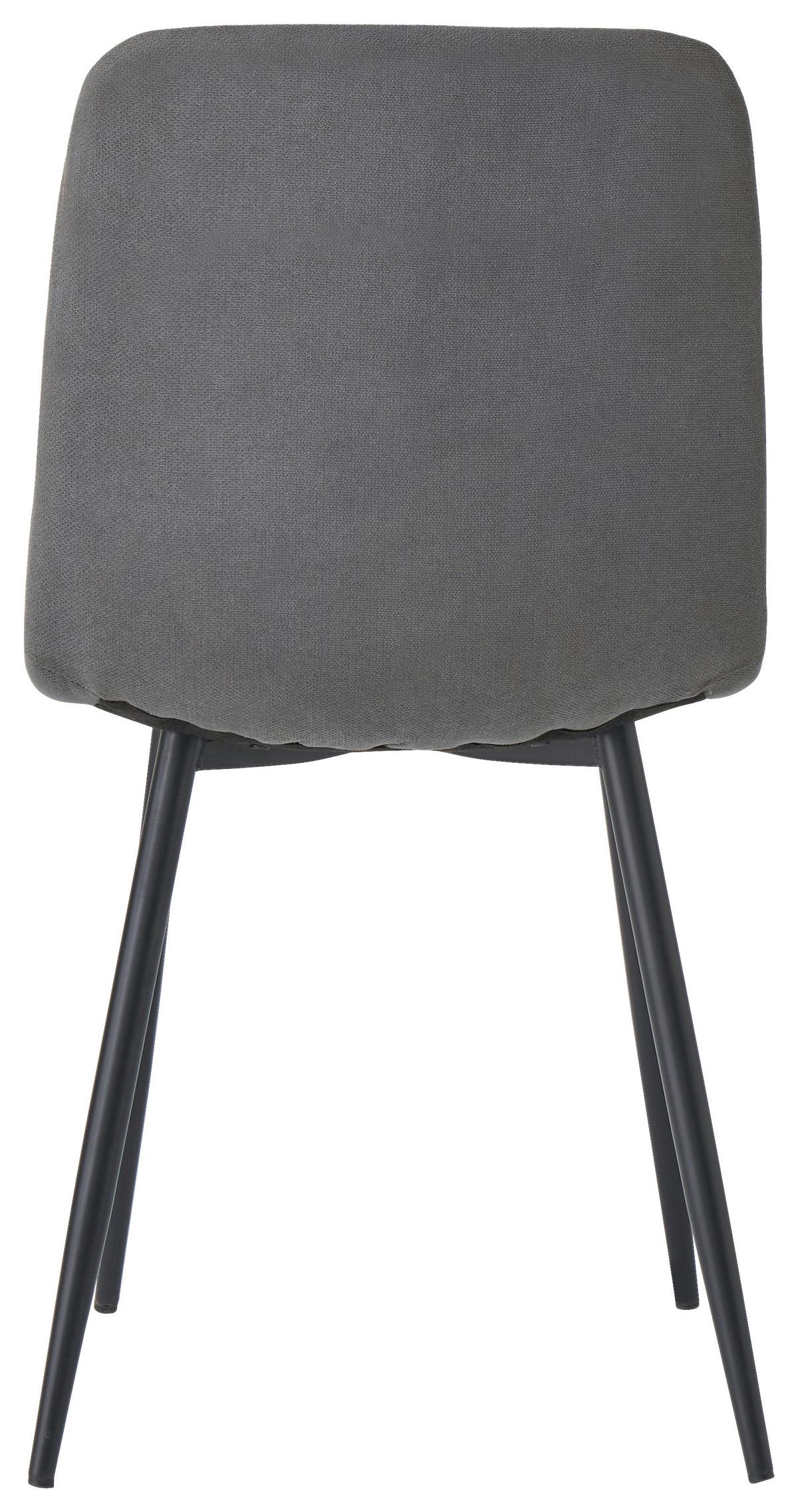 Stolica Una - tamno siva/crna, Basics, metal/tekstil (53/45/88cm) - Best Price