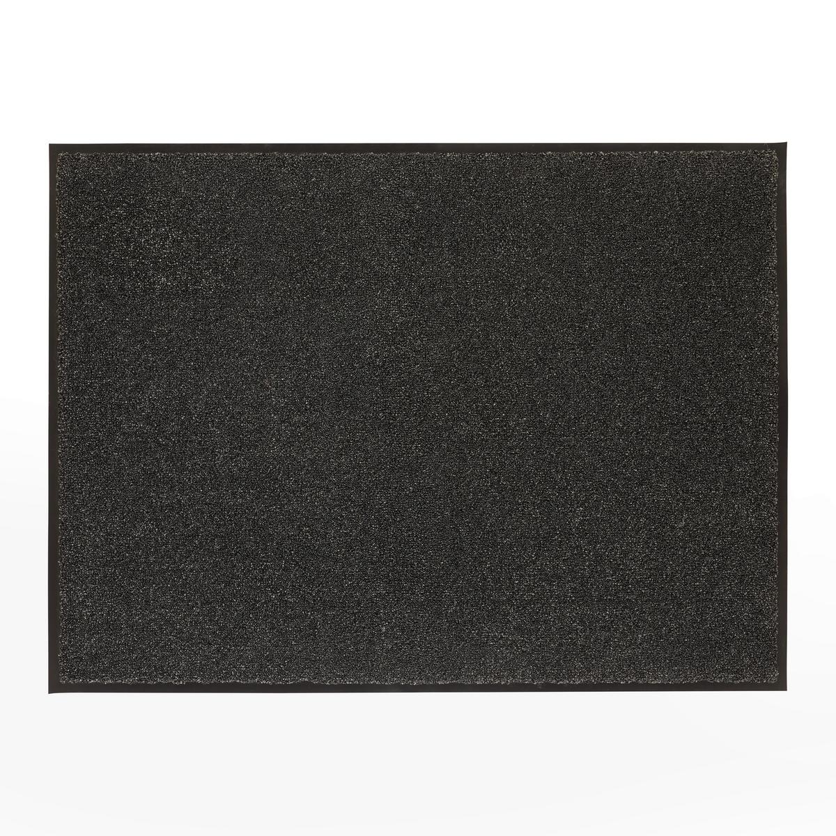 Fußmatte Eden in Anthrazit ca. 60x80cm - Anthrazit, MODERN, Kunststoff (60/80cm) - Modern Living
