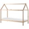Hausbett Dallas 90x200 cm Kiefer Natur Echtholz - Kieferfarben, MODERN, Holz (90/200cm) - MID.YOU