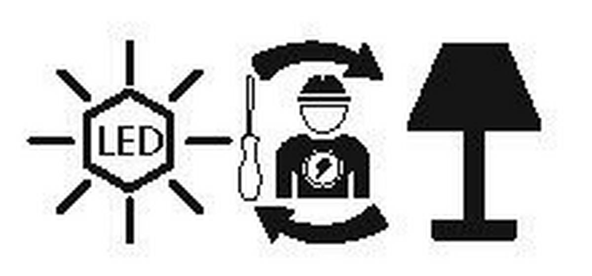 Außenwandleuchte Predazzo Anthrazit/Weiß max. 2,5 Watt - Anthrazit/Weiß, Design, Metall (14/7,5/21cm) - Eglo