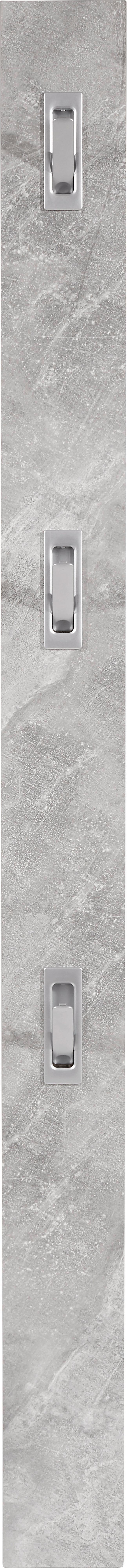 Cuier perete Enzo - gri, Modern, material pe bază de lemn (12/175/2,8cm) - Modern Living