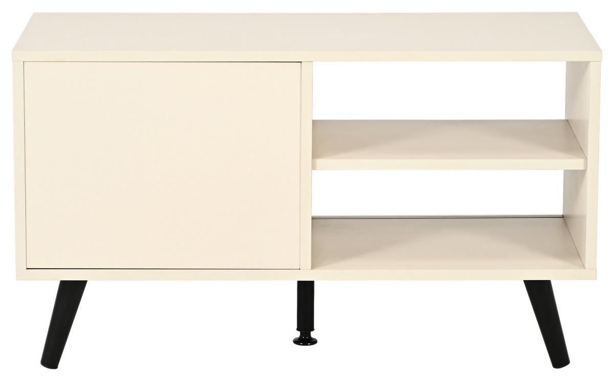 Phonotisch Move Kaschmirfarben - Kaschmir/Schwarz, MODERN, Holzwerkstoff/Metall (80/46/35cm) - Based