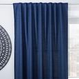 Fertigvorhang Leo Dunkelblau 135x255cm - Dunkelblau, Textil (135/255cm) - Premium Living Fertigvorhang Leo Dunkelblau 135x255cm - Dunkelblau, Textil (135/255cm) - Premium Living