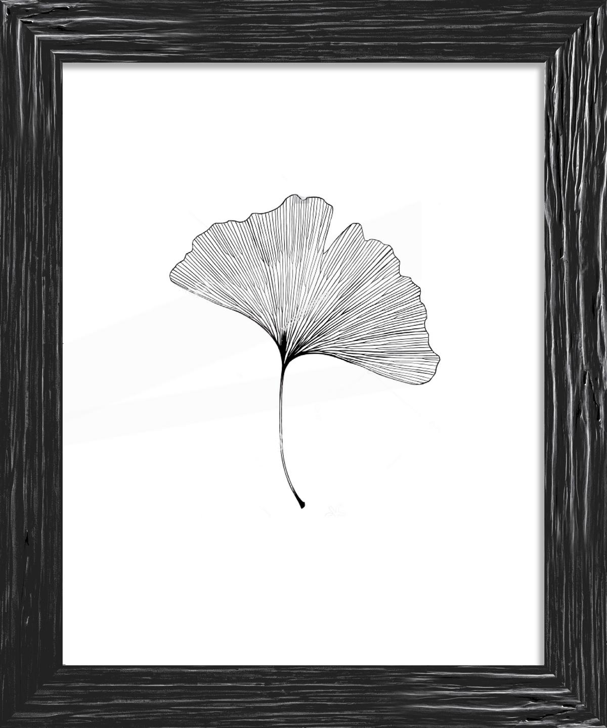 Képkeret Kb. 40x50cm Frido - fekete, Romantik / Landhaus, fa (40/50cm) - ecoTree