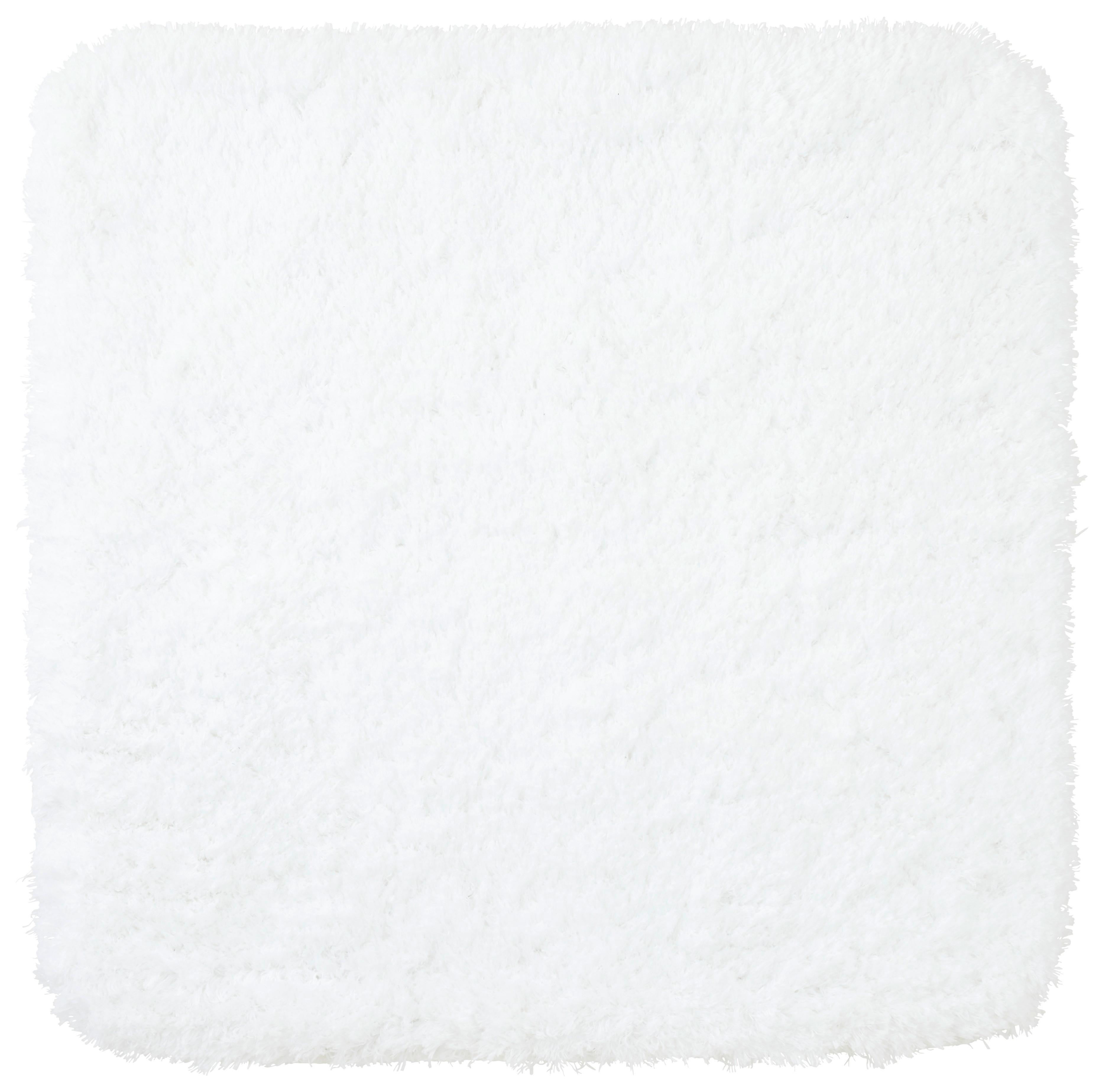 WC-Vorleger Chris in Weiss - Weiss, Textil (50/50cm) - Premium Living