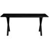 MATBORD LORENZO - svart, Modern, metall/trämaterial (180/90/76cm) - Mömax