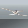 LED-Deckenleuchte Nika, max. 30 Watt - Opal, MODERN, Kunststoff/Metall (95/46/7,5cm)