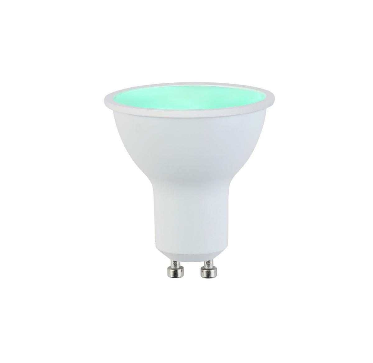 ŻARÓWKA LED COLOUR - biały, Basics, tworzywo sztuczne/metal (5/5,6cm) - Boxxx