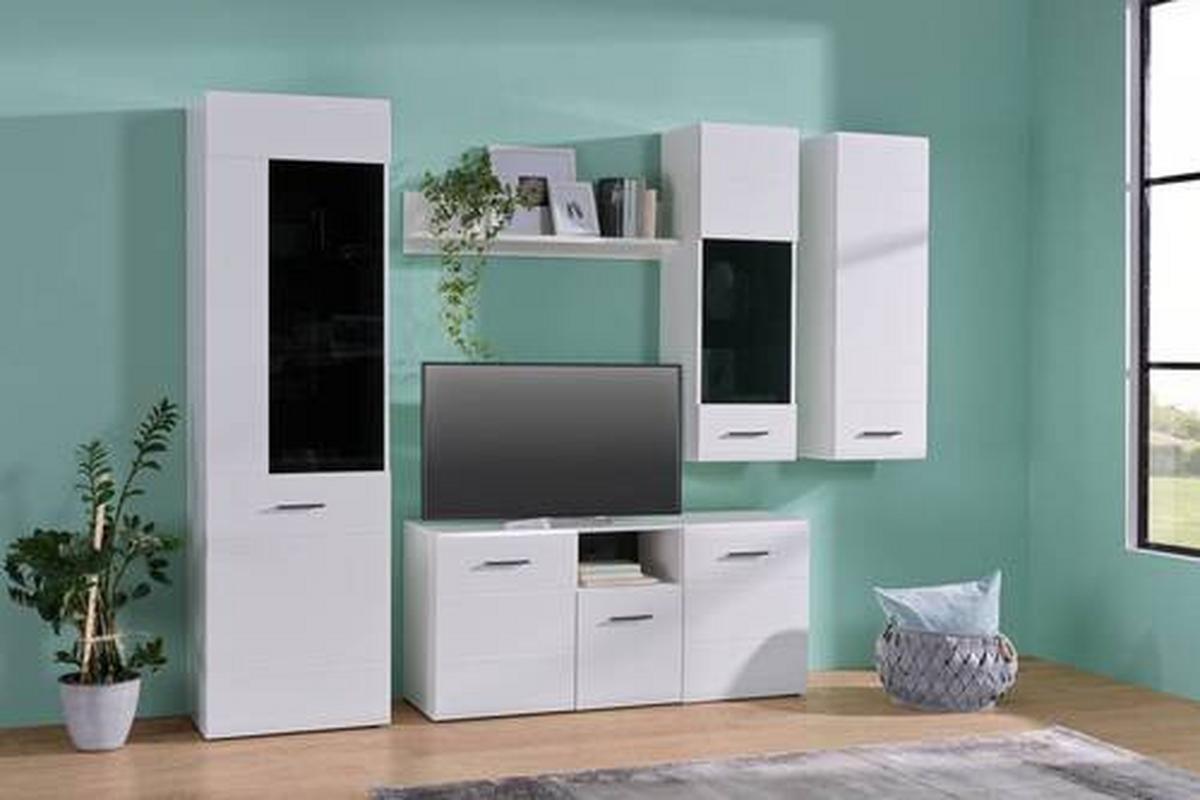 Stenska Polica Avanti, Bela - bela, Moderno, leseni material (100/22/20cm) - Hom`in