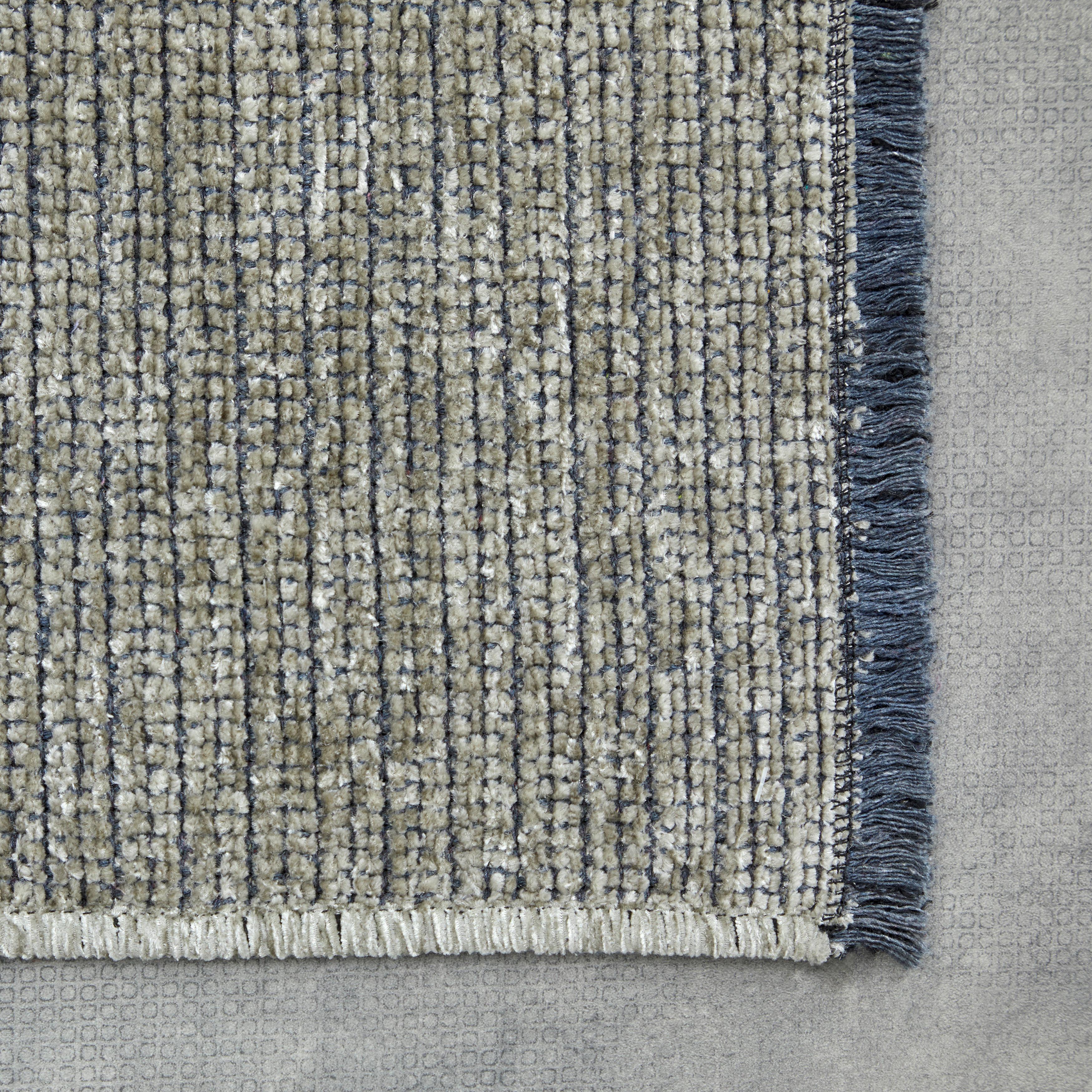 VÄVD MATTA SILKE 1 - antracit, Romantik / Lanthus, textil (80/150cm) - Mömax