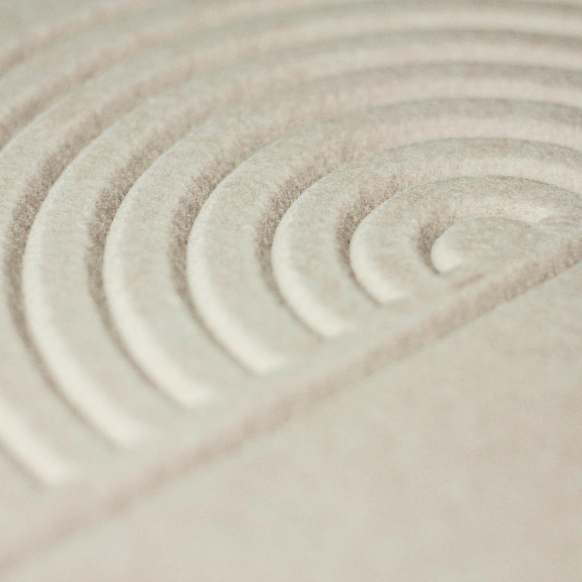 Akustikpaneel Melua Beige ca. 30x30cm - Beige, Textil (30/30cm) - Premium Living