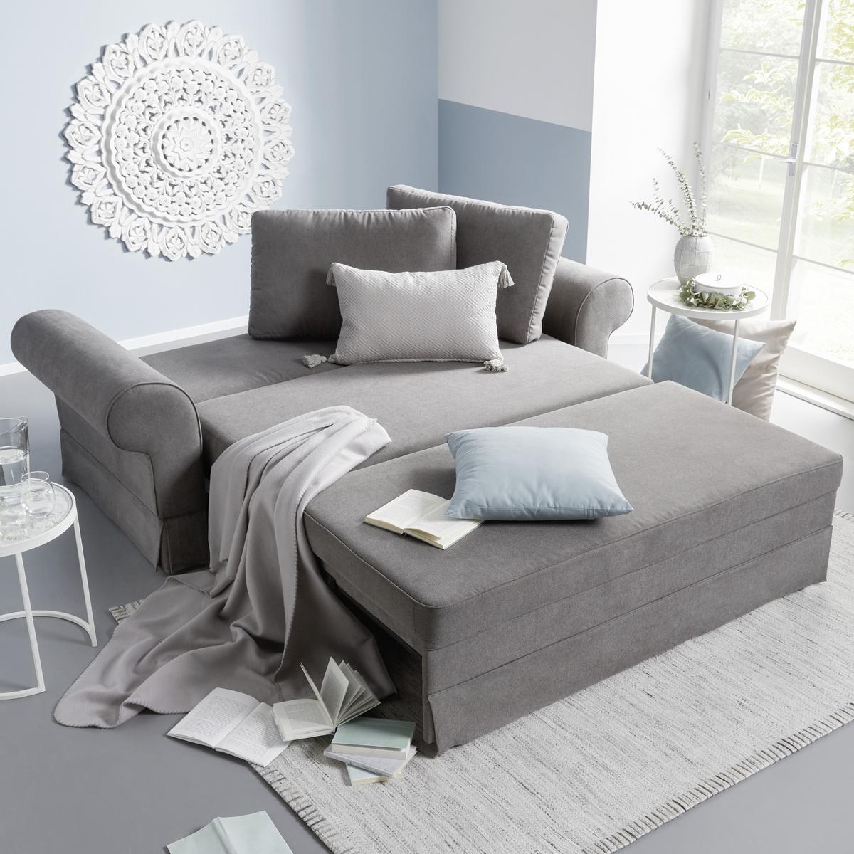 Fali Dekoráció Kerek Fehér Lausanne - fehér/szürke, Romantik / Landhaus, faalapú anyag/fém (90/90/5cm) - Mömax