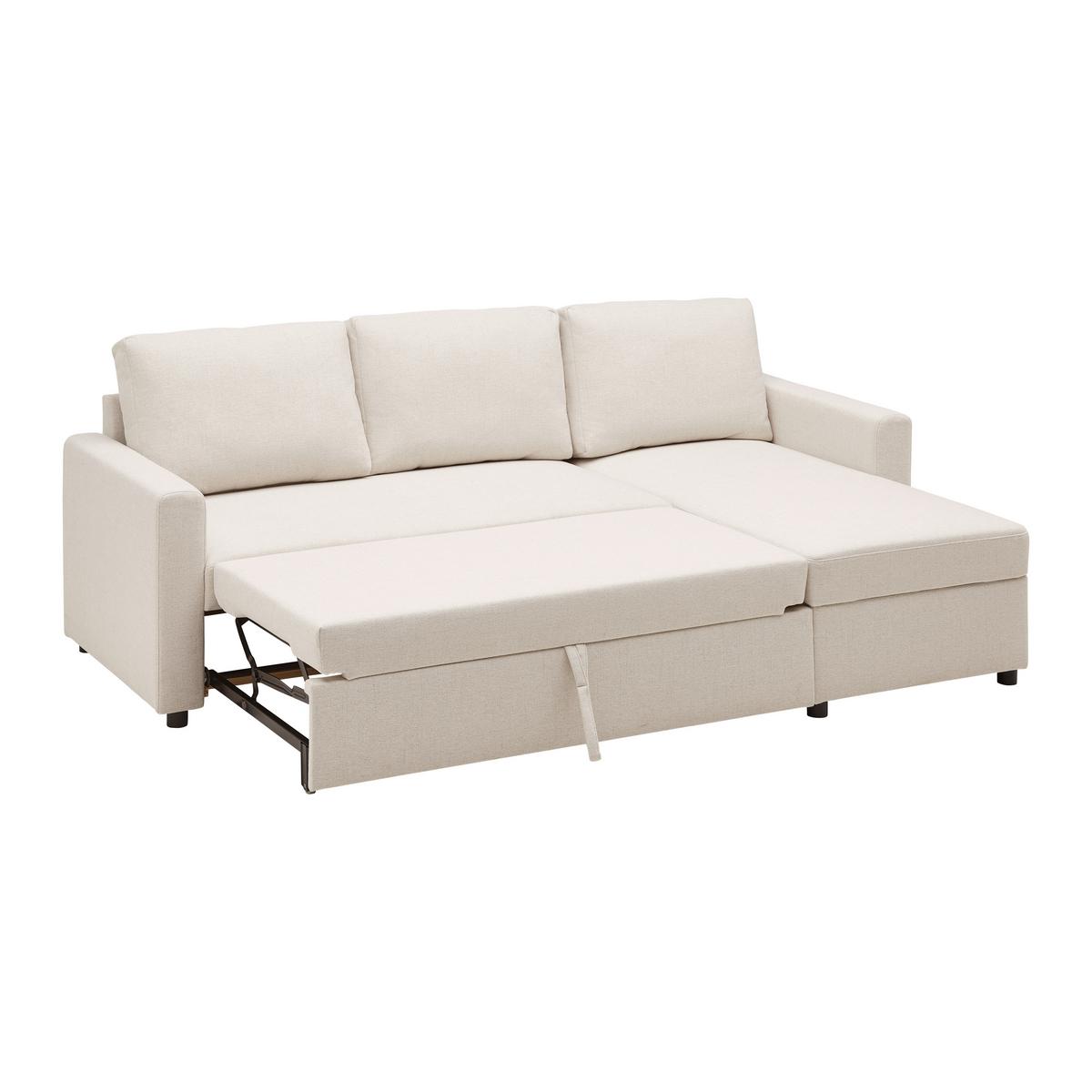 Canapea modulara VICTORIA - bej, Modern, lemn/metal (215/82/145cm) - Mömax