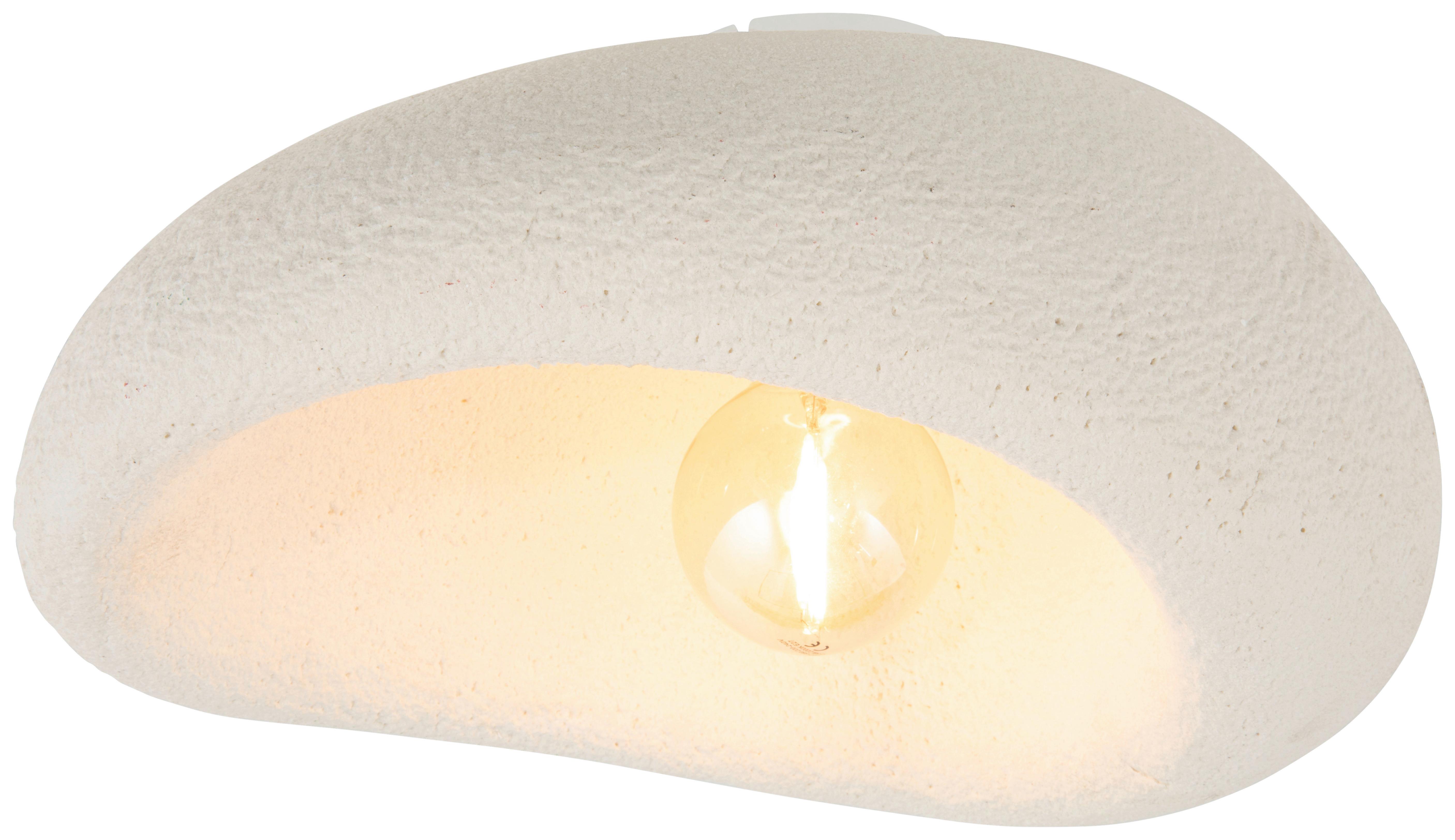 LAMPA SUFITOWA FORTUNA - biały, Design, tworzywo sztuczne/metal (41/28/21cm) - Collet's Monde