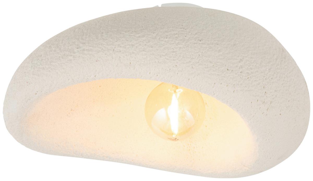 LAMPA SUFITOWA FORTUNA - biały, Design, tworzywo sztuczne/metal (41/28/21cm) - Collet's Monde