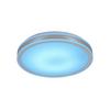 LED-TAKLAMPA FARBI - vit/kromfärg, Modern, metall/plast (38/6cm) - Mömax