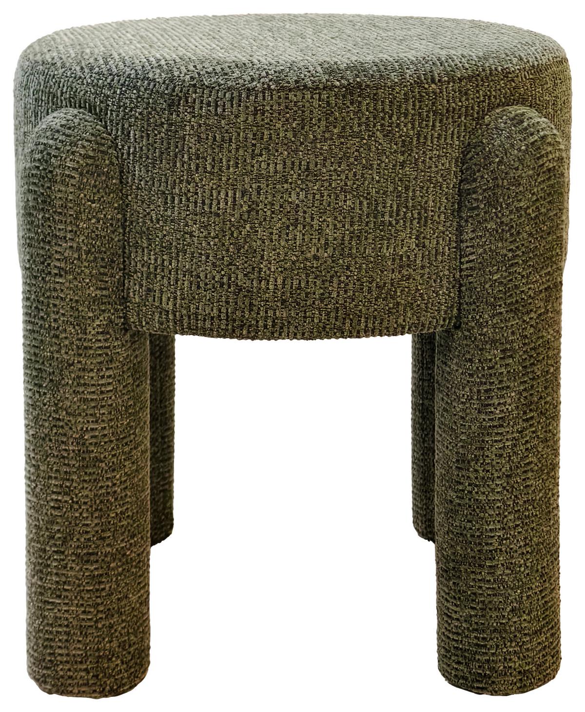 Tabure Leonie - zelena, Lifestyle, drvni materijal/tekstil (47/42cm) - Mömax