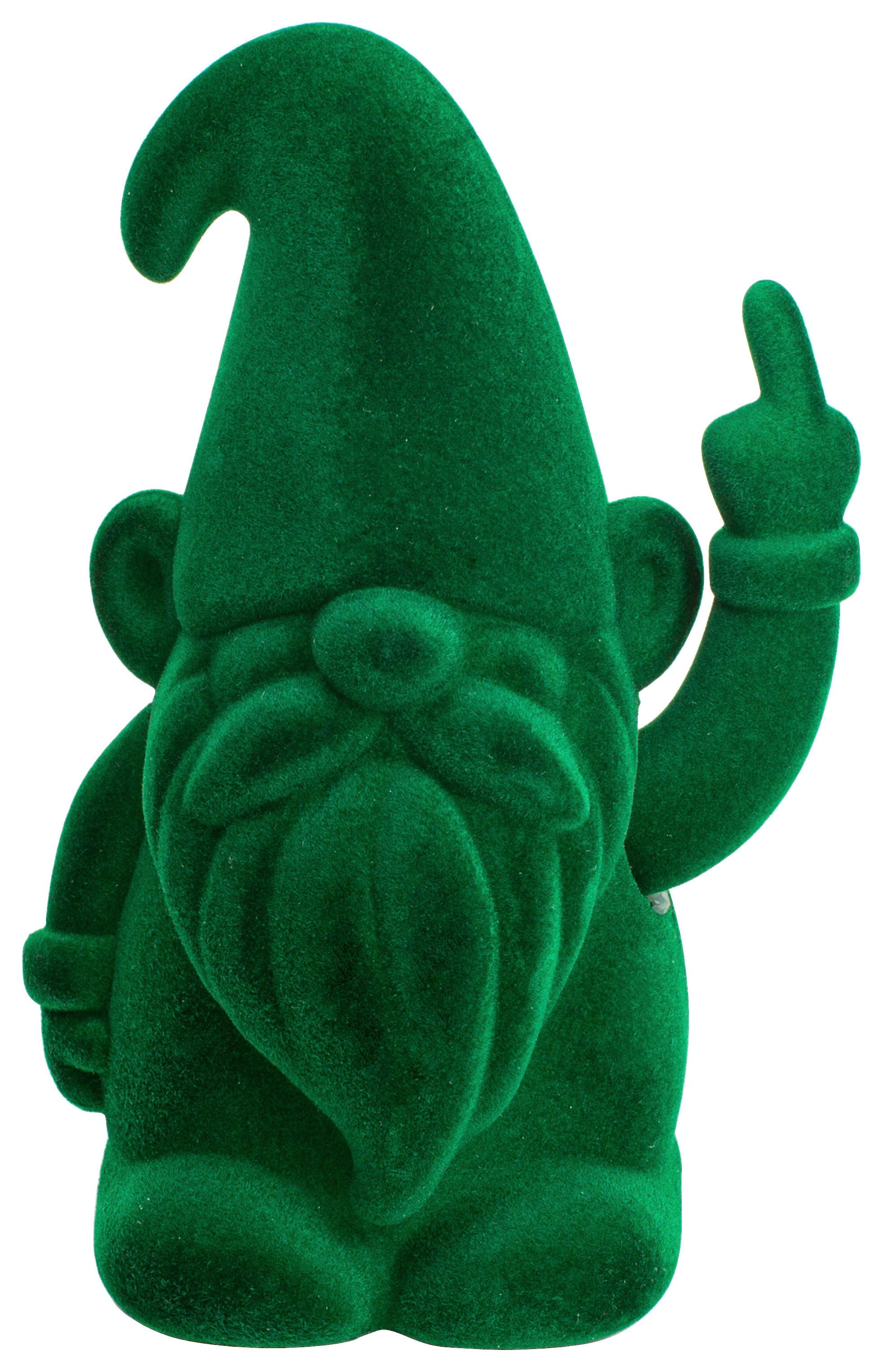 Wichtel Gnome Grün max. 0,6 Watt - Grün, Kunststoff/Metall (12/16,5/9cm) - Mömax