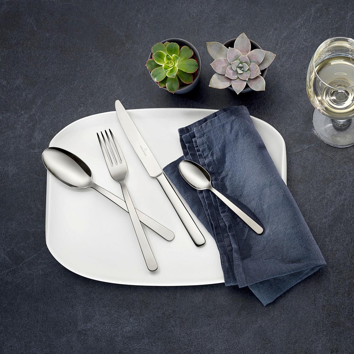 ZESTAW SZTUĆCÓW LOUIS VILEROY&BOCH - kolor stalowy, Konventionell, metal - Villeroy & Boch