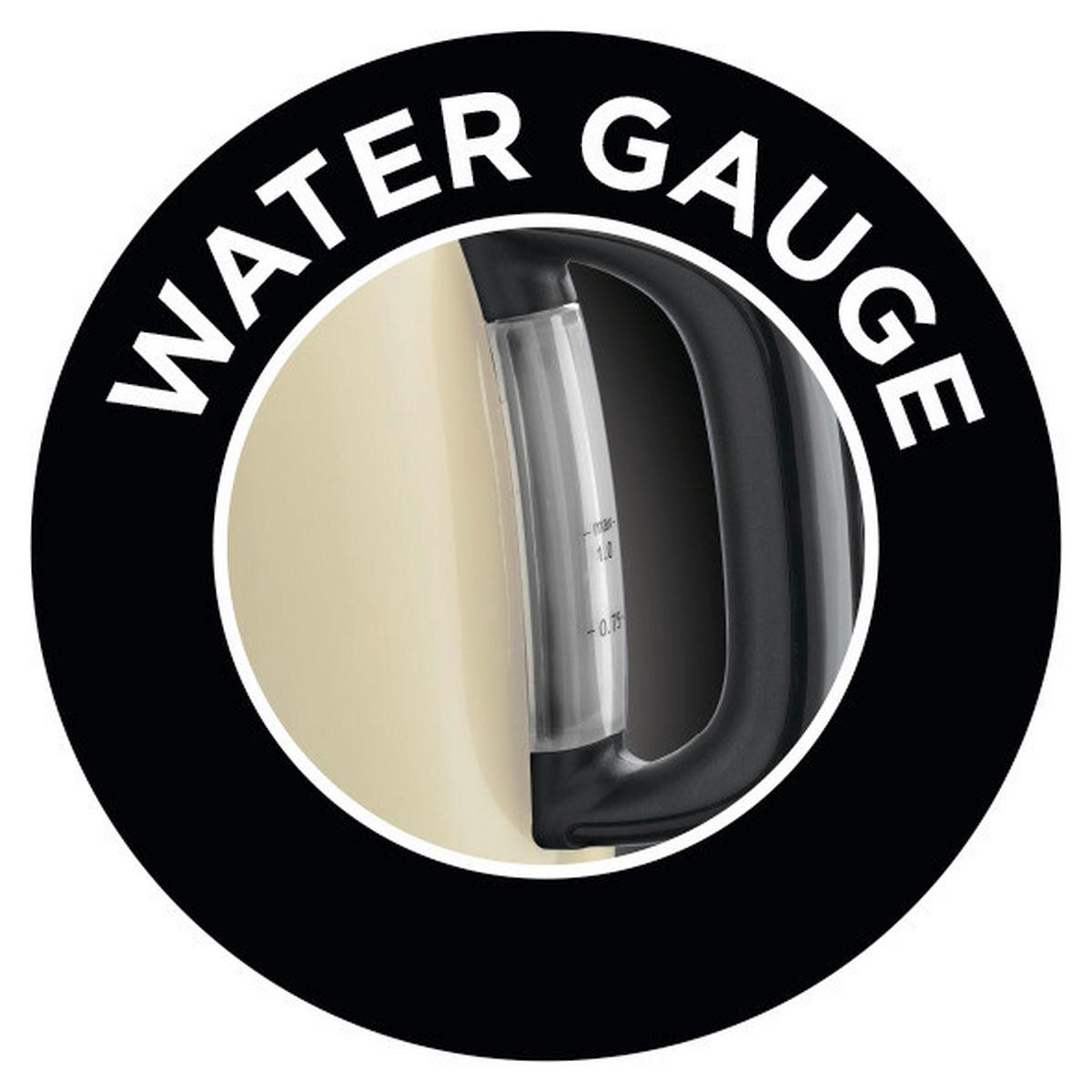 Vízforraló Russell Hobbs Colours+ Mini - krémszínű, Modern, műanyag - Russell Hobbs