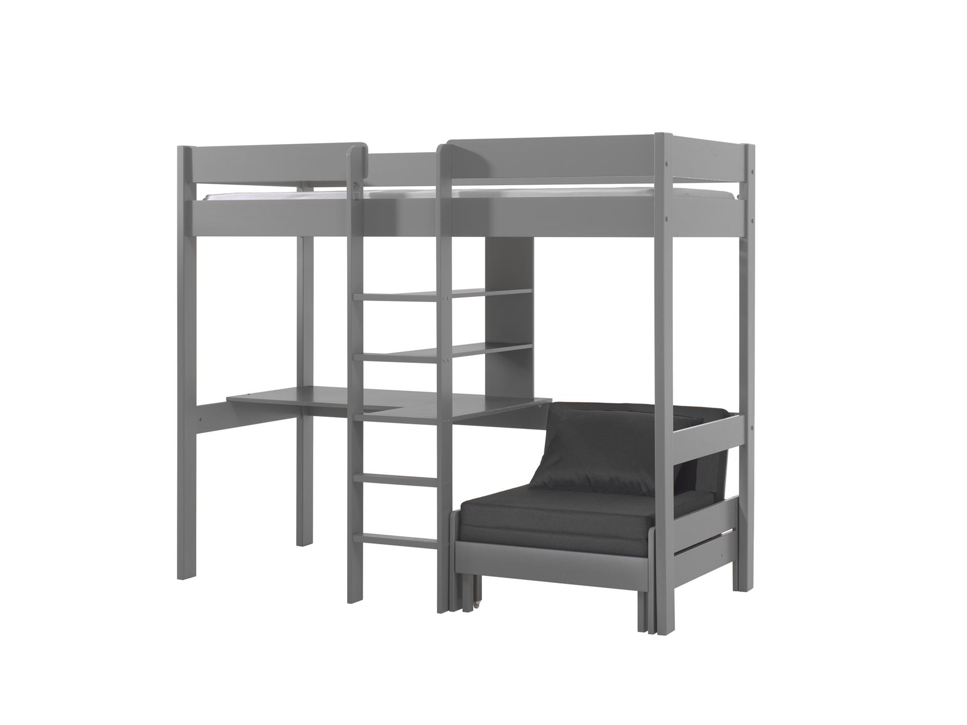 HOCHBETT Pino B: 105cm Grau - Kieferfarben/Grau, Basics, Holz (90/200cm) - MID.YOU