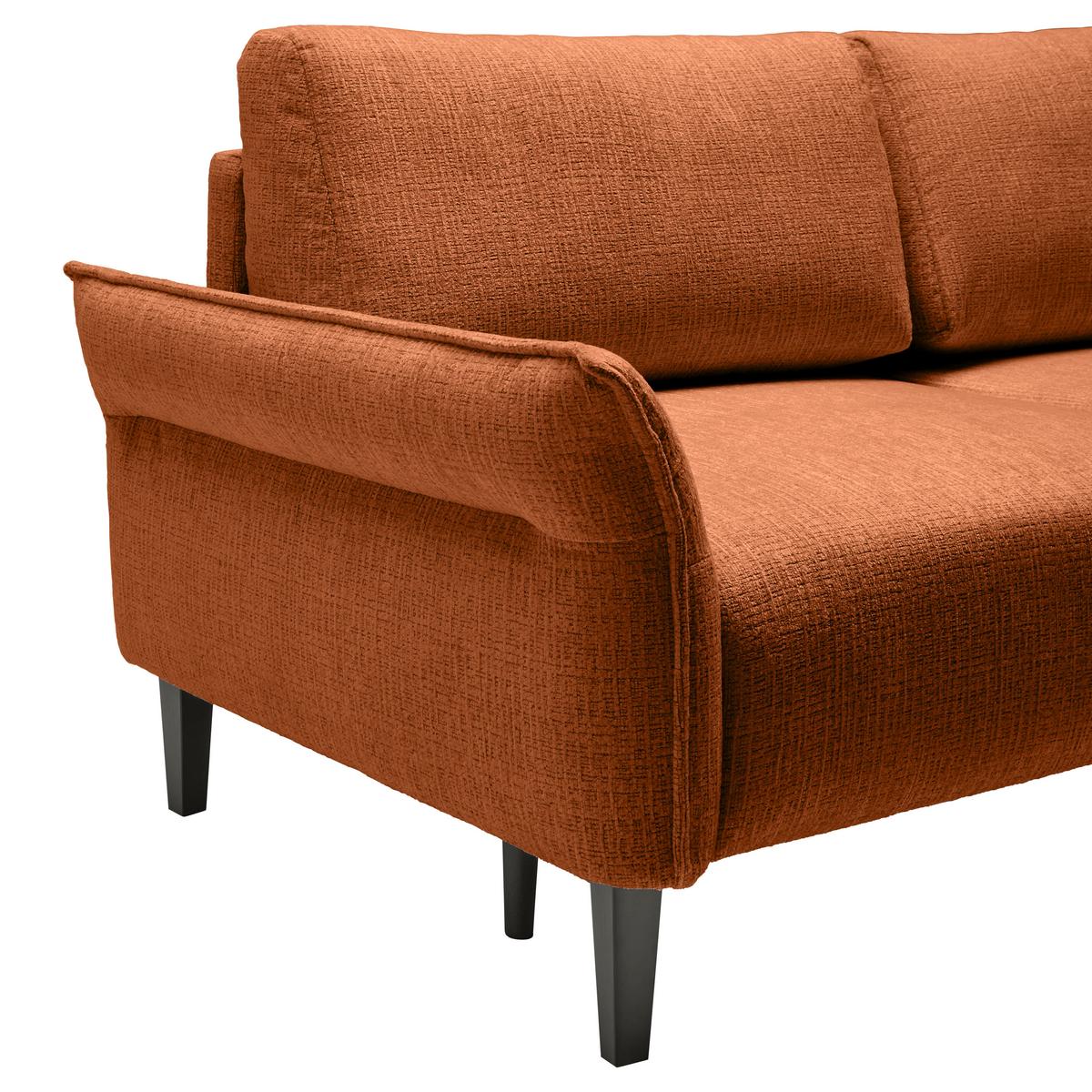 Trosjed Custom - crna/krem, Moderno, tekstil/drvo (183/85/92cm) - Mömax