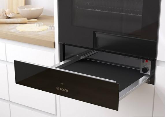WÄRMESCHUBLADE BIC7101B1 - Weiss, Basics, Metall - Bosch