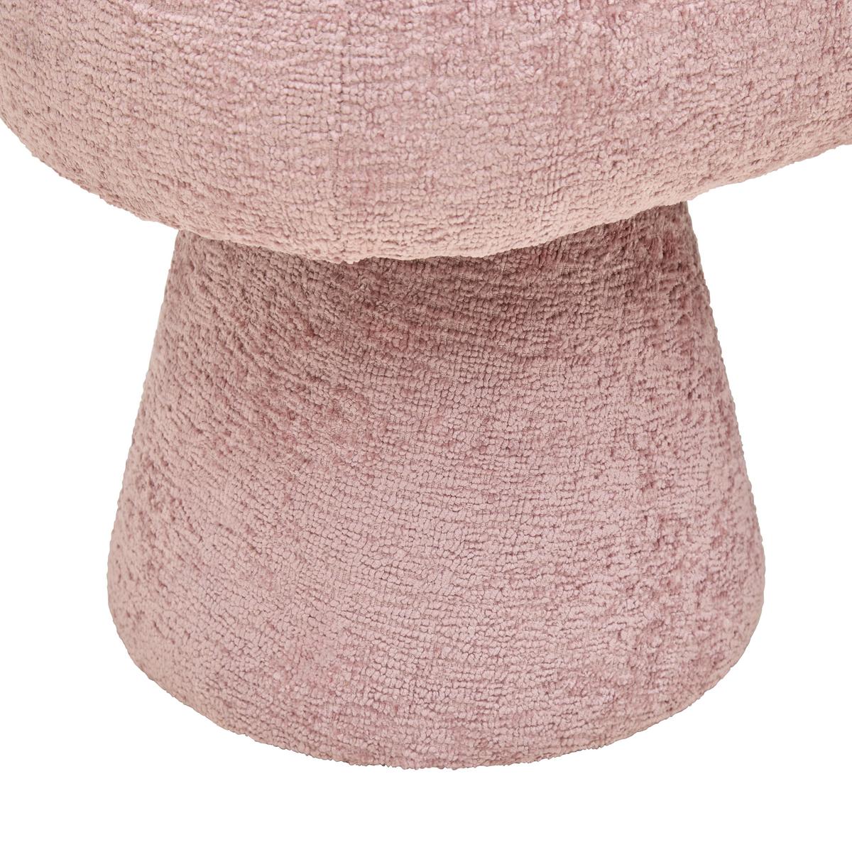 Sitzbank Monty Chenille Hellrosa - Rosa, ROMANTIK / LANDHAUS, Holzwerkstoff/Textil (98/37/40cm) - Premium Living