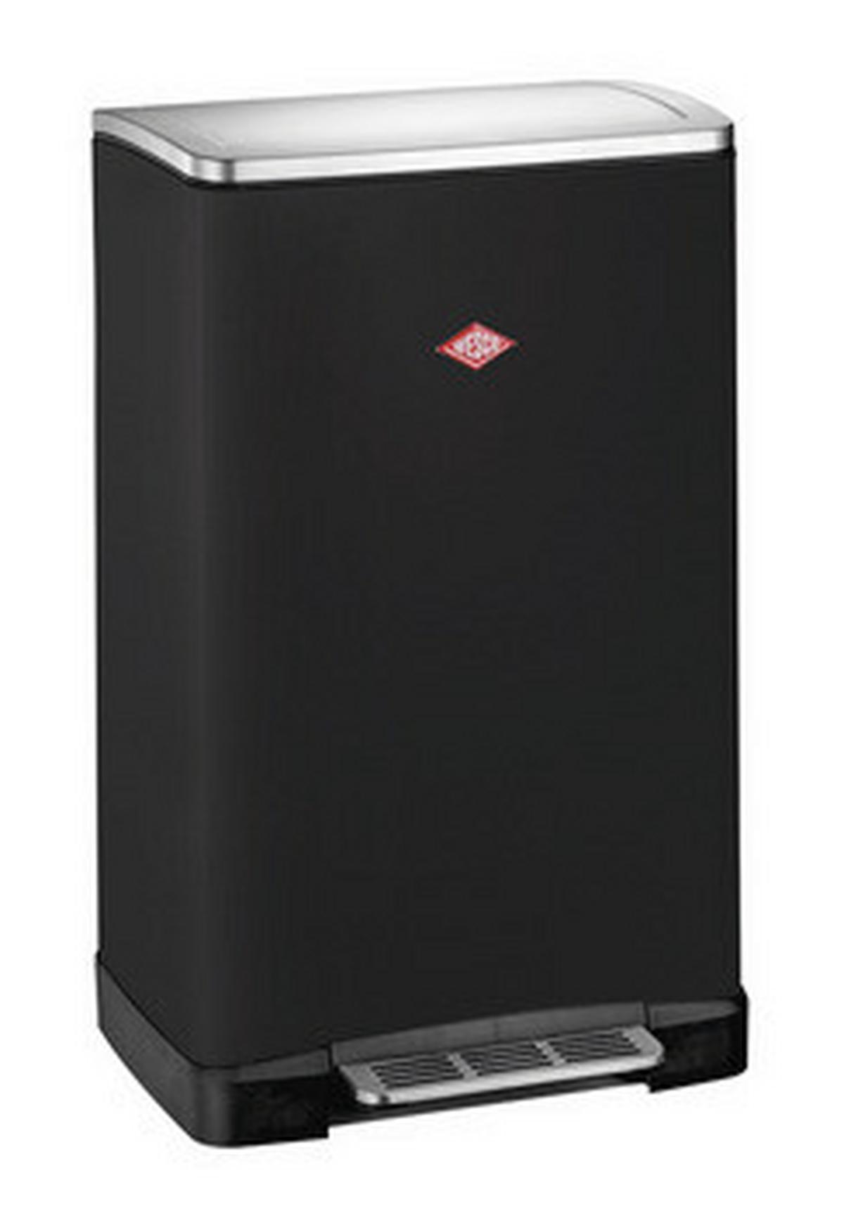 SORTOWNIK ODPADÓW 8011696 - czarny, Konventionell, tworzywo sztuczne/metal (40,5/65/34,5cm) - Wesco