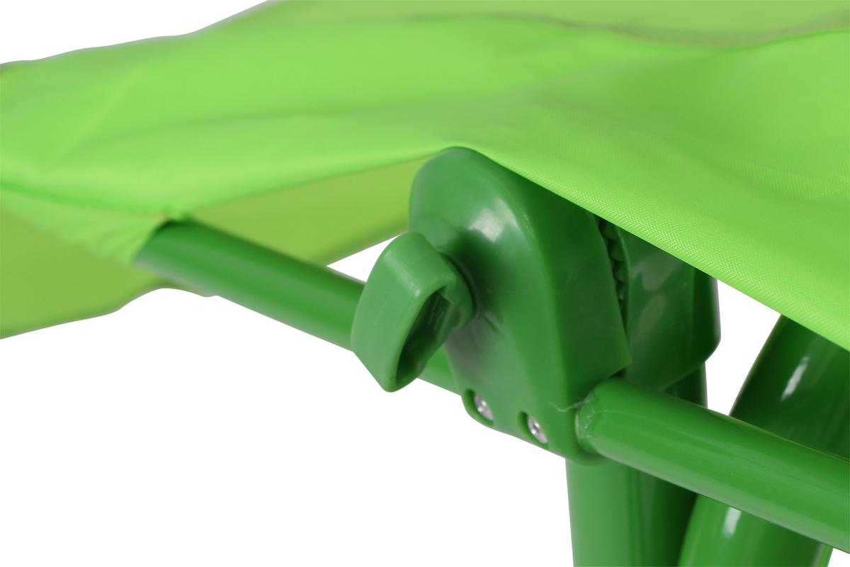 Kinder-Hollywoodschaukel Grün - Grün, MODERN, Textil/Metall (115/118/75cm) - Siena Garden