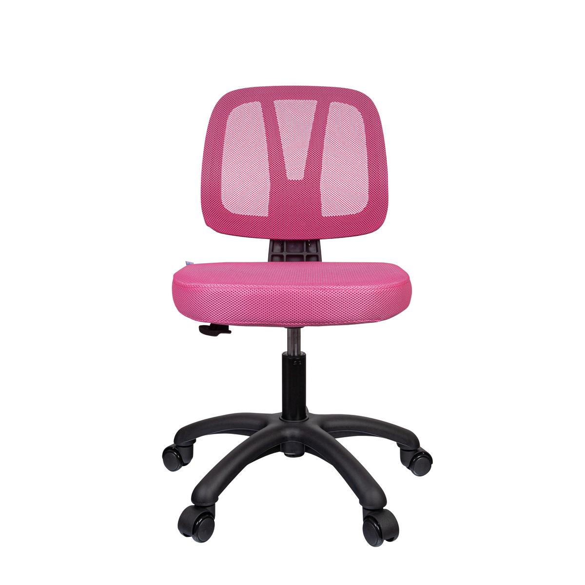 Otroški Vrtljivi Stol Kid Yu 200, Roza - roza, Basics, umetna masa/tekstil (46/84/51cm) - MID.YOU