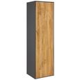 Viseči Element Arizona - hrast/antracit, Moderno, leseni material/les (38/137/32cm) - Premium Living Viseči Element Arizona - hrast/antracit, Moderno, leseni material/les (38/137/32cm) - Premium Living