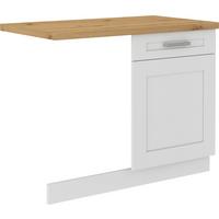 Blenda Perilice Posuđa Luisa Tgv/i60-110 - bijela, Romantično / ladanjski, drvni materijal (60/85/60cm) - Based