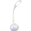 SKRIVBORDSLAMPA NIHAT - vit, Modern, plast (12,5/12,5/34cm) - Mömax