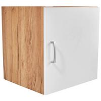 Nastavak Ormara Tio - bijela/boje hrasta, Konvencionalno, drvni materijal (45/43/37,5cm) - Modern Living