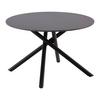 SOFFBORD MARBELLA - svart, Modern, metall/keramik (70/70/44cm) - Mömax