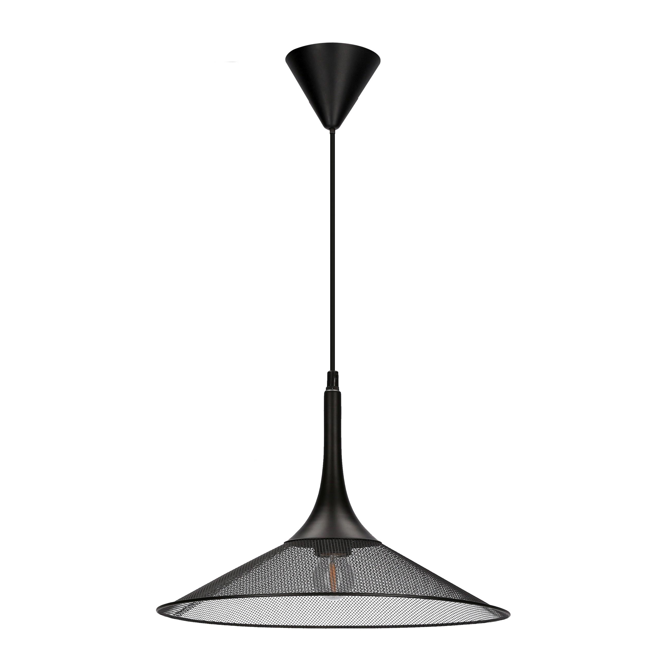 Viseća Svjetiljka Kiruna - crna, Design, metal (36/36cm)